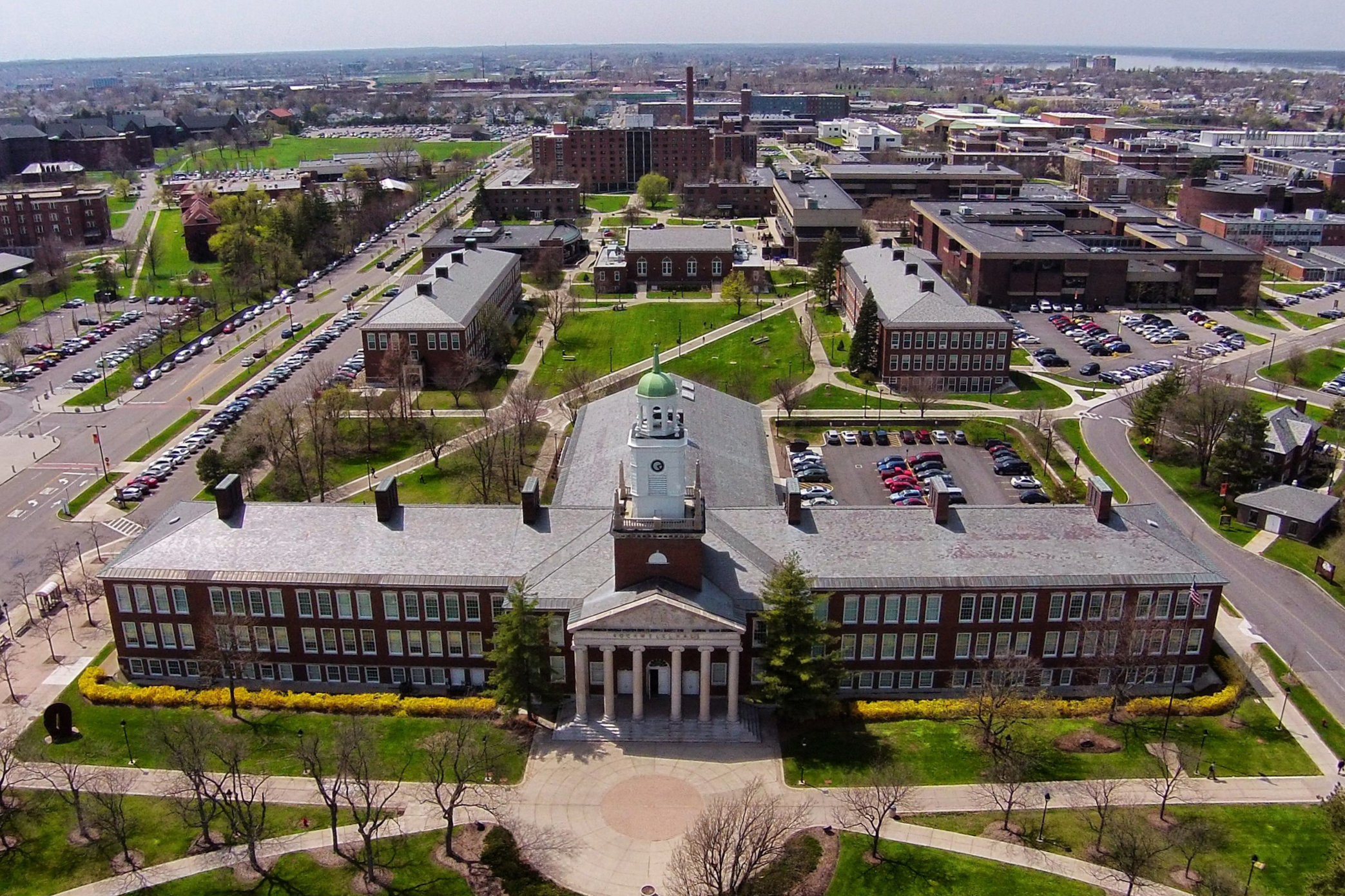 The State University of New York College at Buffalo was founded in 1871 as the Buffalo Normal School to train teachers and currently enrolls approximately 10,000 students.