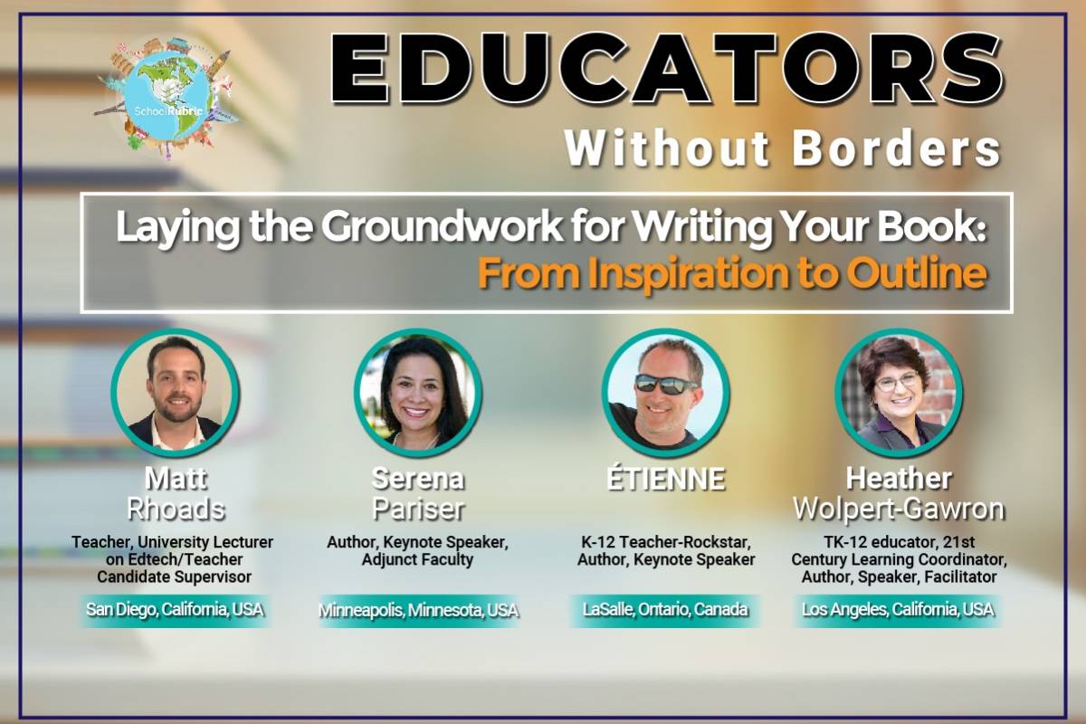 Laying the Groundwork for Writing Your Book: From Inspiration to Outline | Educators Without Borders