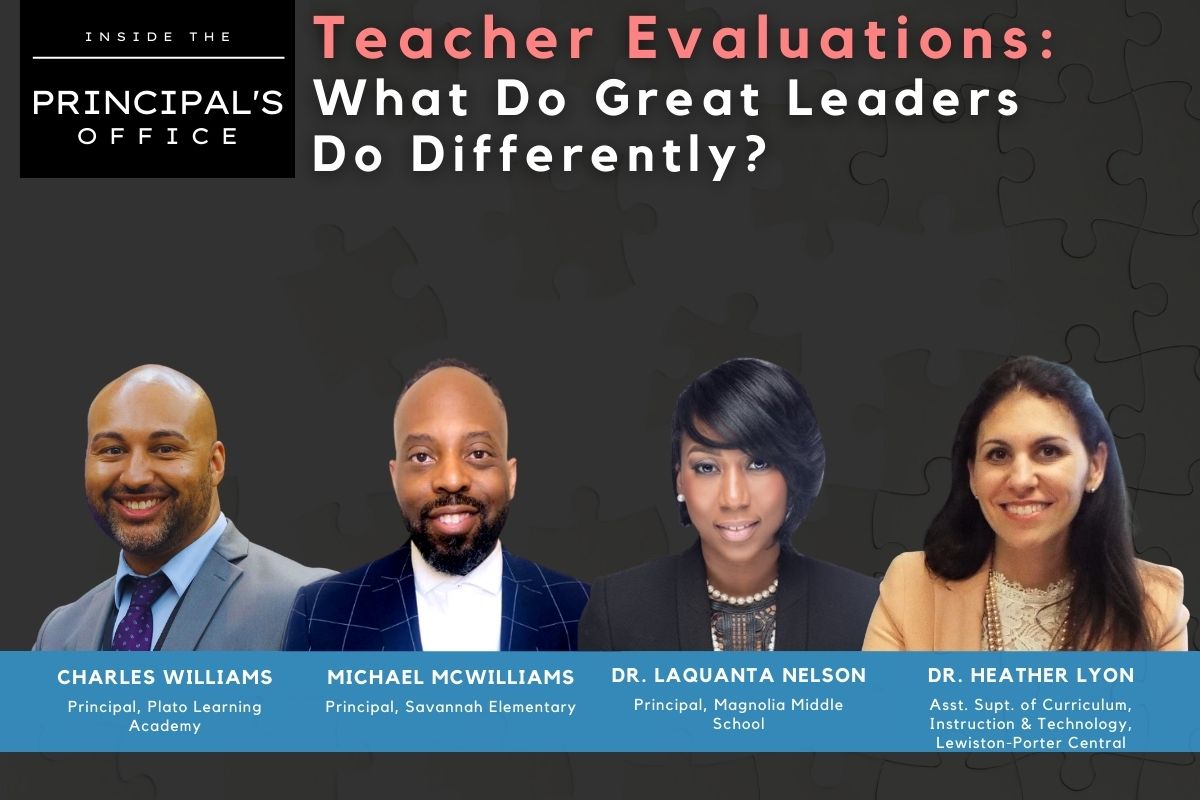Teacher Evaluations: What Do Great Leaders Do Differently? | Inside the Principal’s Office
