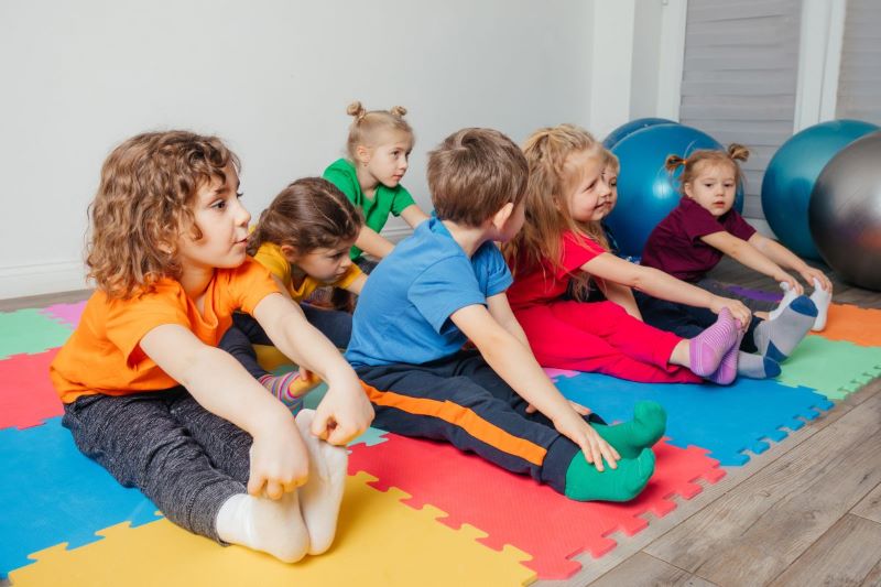 Introducing yoga to your PE classes, camps, and brain breaks is a fun way to help kids connect to their body and mind, and to help them experience the amazing benefits of feeling more calm and grounded, more focus, and increased empathy and compassion. 