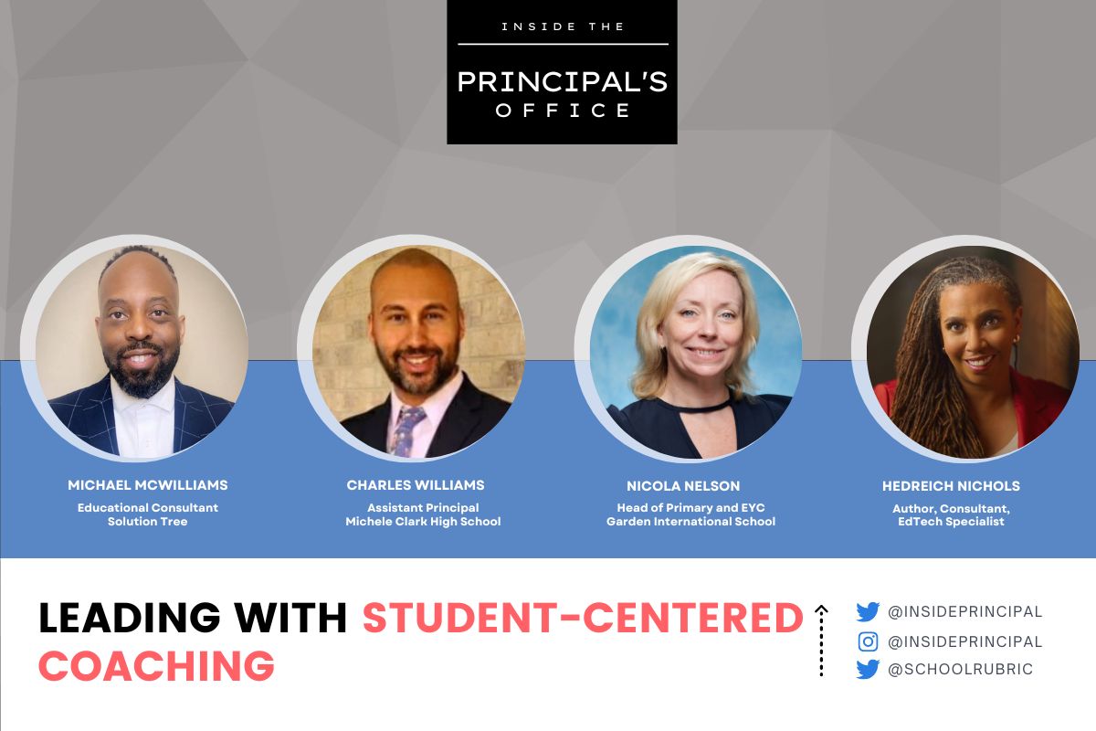 Leading With Student-Centered Coaching | Inside the Principal's Office