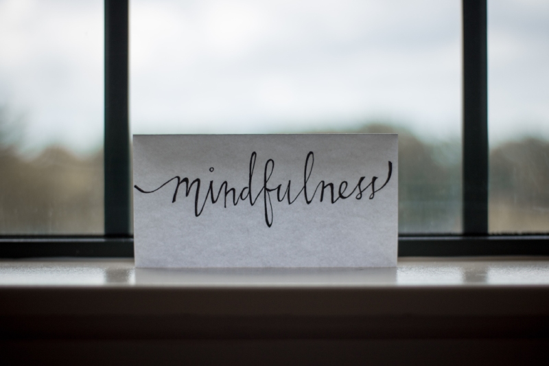 When you notice what you are noticing (the practice of mindfulness), like taking your attention elsewhere other than the place you want it to be, you gain a little bit more awareness about your attention deprivation.