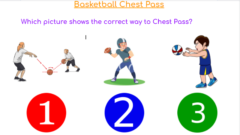 Entry Ticket for Basketball Chest Passing