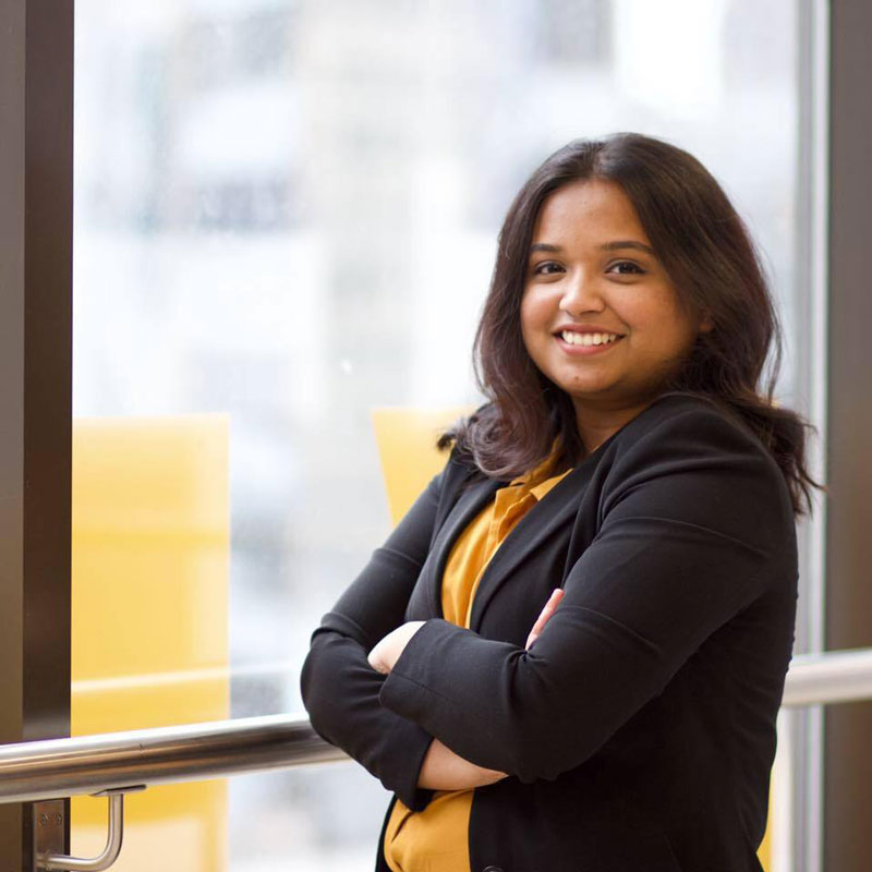 Akshara George, Project Manager of Net+, Enactus Ryerson