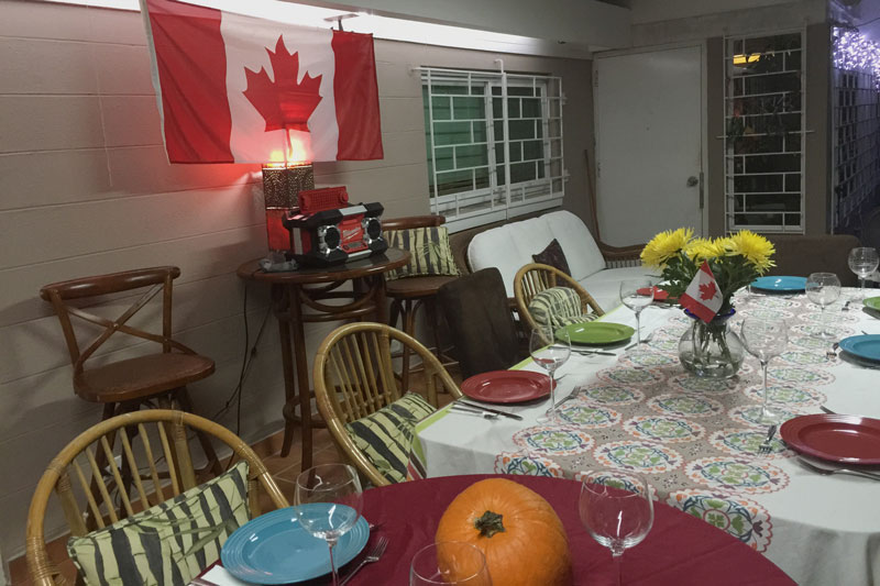 Acción de Gracias canadiense en Panamá