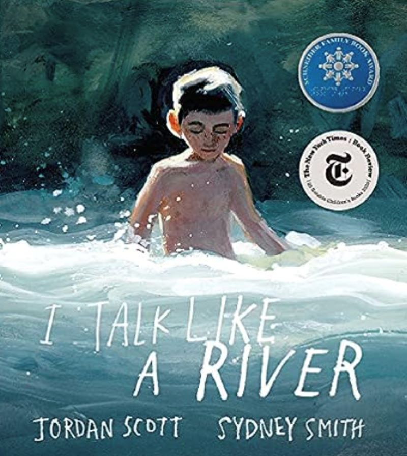 The New York Times details Jordan Scott’s debut picture book, I Talk Like a River, as, “An empathetic conversation-starter for families seeking help for a young — or not so young — person who stutters”. This text is a perfect combination of poetic language, moving illustrations, and a topic that is not often tackled, but needs to be.